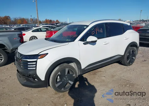 2025 Nissan Kicks Sr Fwd from USA, damaged, VIN 3N8AP6DA1SL300484